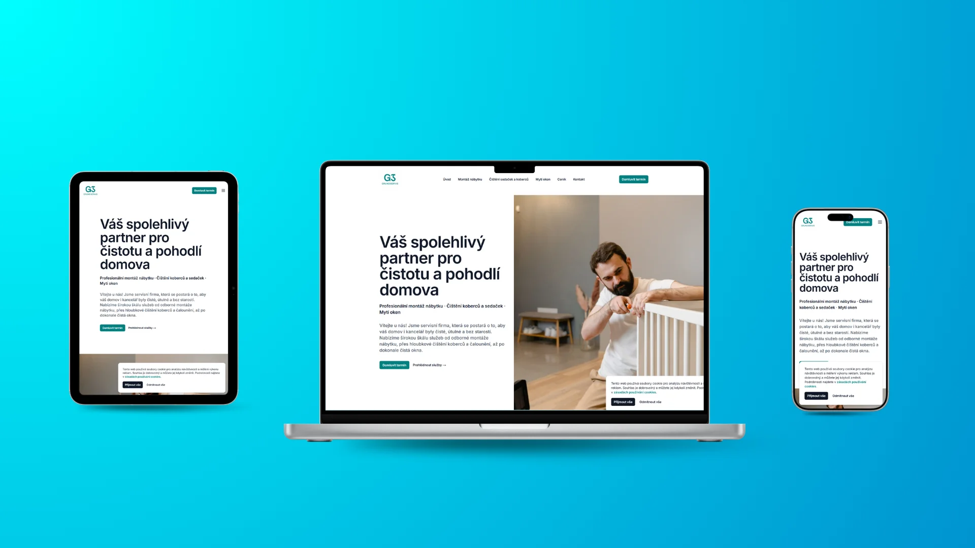 Grundservis – nový web pro servisní služby