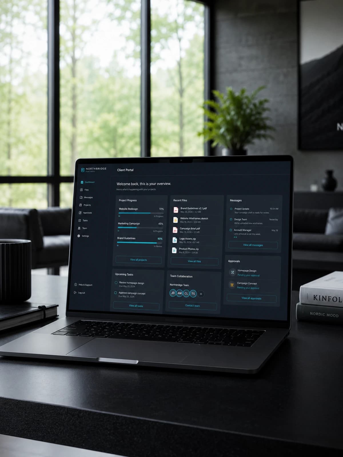 Client Portals service preview image.